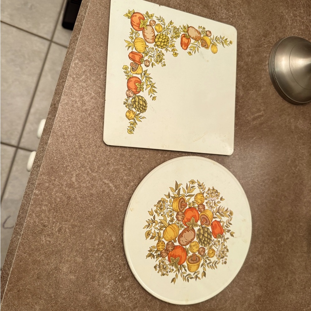 Vintage stove mats bundle